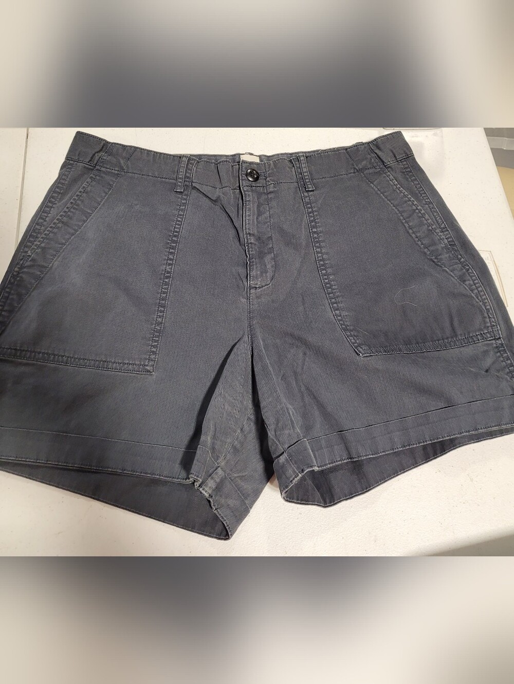 GAP Women's Charcoal Gray Utility Shorts